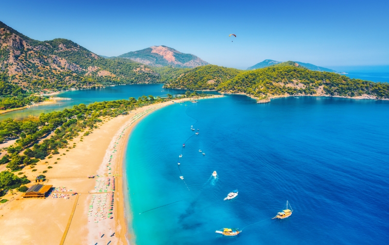 Turquoise Coast Scene