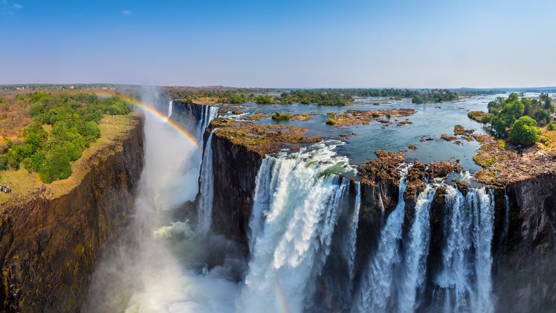 Victoria Falls Scene